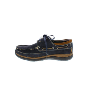 The Propet Pomeroy boat shoe is styled with a 2-eyelet lace front, cooling high-density open cell foam, and is diabetic-friendly to keep your feet supported and comfortable.