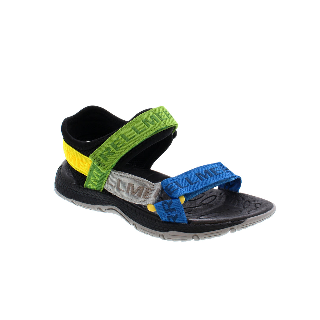 The Kids Kahuna Web is the perfect combination of past influence and updated technology! Designed with a water-friendly upper, dual hook and loop closure, soft EVA molded footbed, and a flexible, non-marking rubber outsole for traction, these sandals are ready for any little adventurer!  