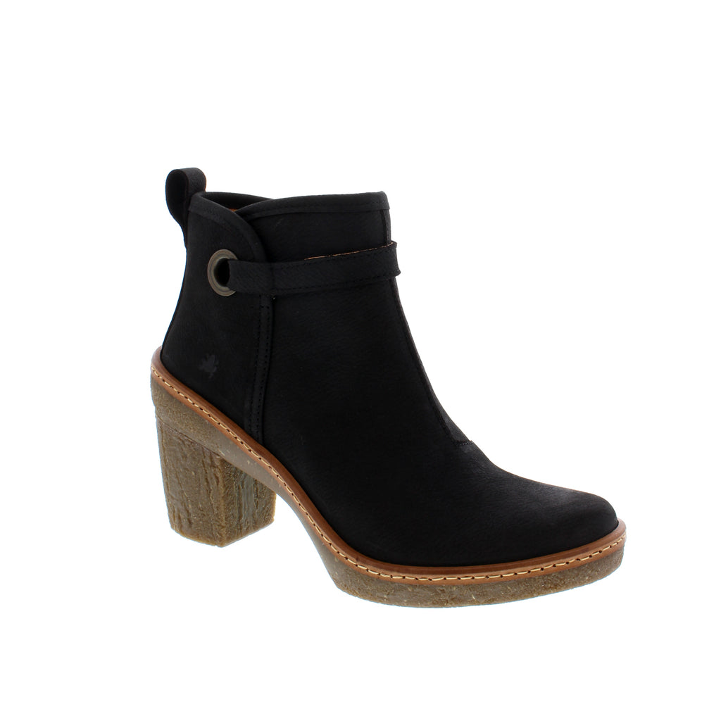 This classy ankle boot will add that little "extra" to your outfit while keeping you eco-friendly. Crafted from recycled materials you will look good and feel good!