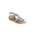 This gorgeous wedge sandal features a strappy decorative jewelled upper. With elasticized straps, a shock-absorbing footbed, and gripped outsole for additional comfort, keep your feet looking and feeling beautiful. 