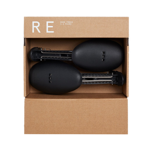 Help your footwear keep its shape and prevent creasing with the 100% washable Reshoevn8r Shoe Trees. Every closet needs a pair! Reshoevn8r is dedicated to a waste-free future, and 100% of the packaging used for their products is reusable and/or recyclable.