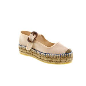 The Free People Surfside MJ Espadrille is a unique take on the classic Mary Jane. These espadrilles are designed in a soft canvas and feature a single-strap style with adjustable buckle closure, woven espadrille outsole, and classic round toe to bring the perfect amount of fashion to everyday style. 