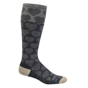 Wear your heart on your socks! These ultra-cute compression socks will give you the support you need while sporting a beautiful heart pattern!