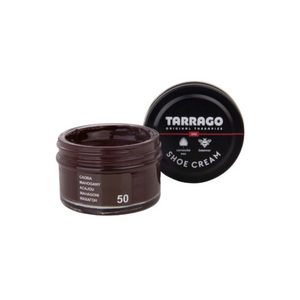 Tarrago Shoe Cream is crafted from carnauba wax and beeswax for nourishment, shine maintenance and color enhancement. This product creates lasting shine and ensures waterproof protection, nutrition and flexibility to leather, while providing full coverage.