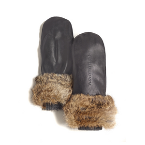 The Victoria II features premium warmth and elegance. Crafted from kidskin leather, they feature a longer length, faux-plush lining, thermal- insulation, a fold-over, fur-trimmed cuff, and a wool blend knit at the wrist for toasty comfort.