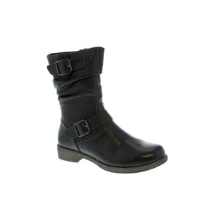 Propet® Tatum Slouch boot adds just the right amount of uniqueness to every day. Crafted in a full-grain leather upper, these boots offer a trendy design without compromising comfort and stability. 