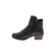Propet® Roxie ankle boot features a leather ruched upper with studded embellished straps for a 'little bling' every day! 