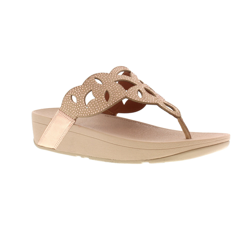 Fit Flop Elora Crystal Toe-Thong - Pink
