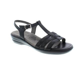 This strappy sandal, by SAS, has a Tripad® comfort footbed that contours to your foot! The fit is also customizable with an adjustable strap and buckle!