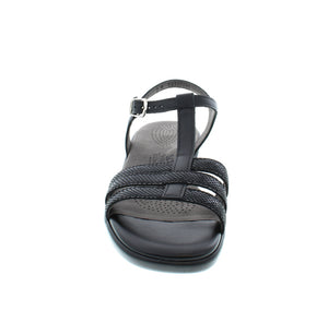 This strappy sandal, by SAS, has a Tripad® comfort footbed that contours to your foot! The fit is also customizable with an adjustable strap and buckle!