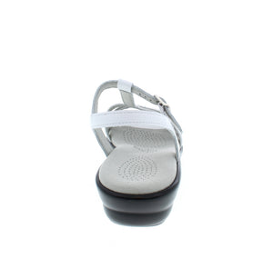 This strappy sandal, by SAS, has a Tripad® comfort footbed that contours to your foot! The fit is also customizable with an adjustable strap and buckle!