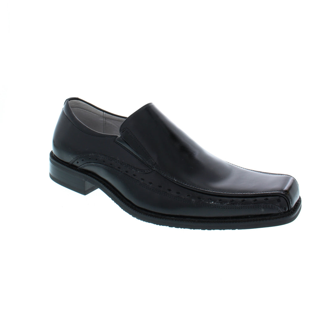 MNS SLIP-ON DRESS SHOE W/DIAMOND DETAIL