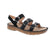 The Lamego sandal has multiple buckle adjusts for an adjustable fit. Featuring a removable footbed, this sandal is the perfect mix of style and comfort.