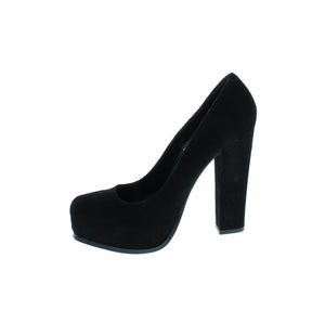 LA PLATFORM HIGH BLOCK HEEL SUEDE